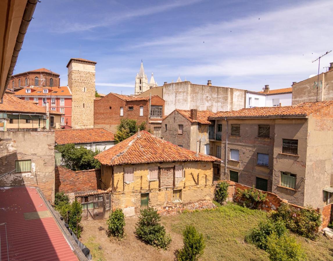 Apartamento Cano Badillo - Plaza Mayor - Leonapartamentos Bagian luar foto
